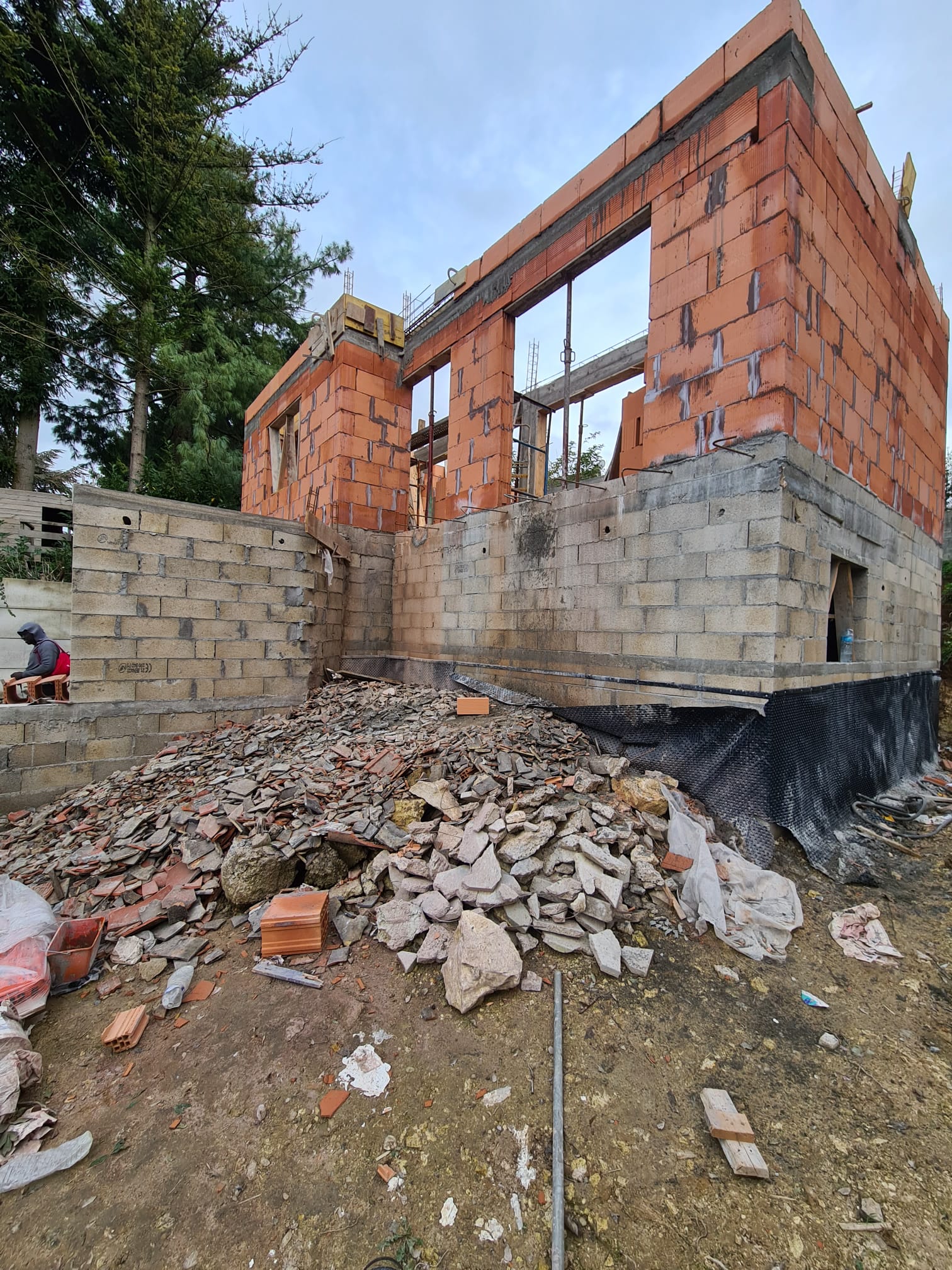 État avant les travaux - Construction de Maison Moderne